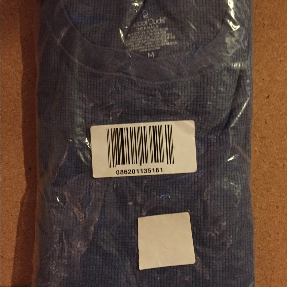 Thermal long sleeve blue